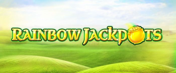 Rainbow Jackpots Slot Logo King Casino