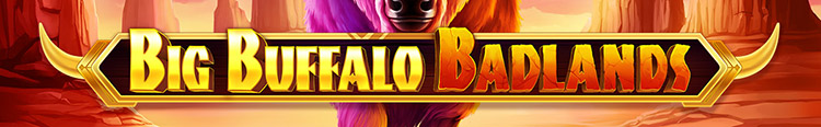 Big Buffalo Badlands Slot Logo King Casino
