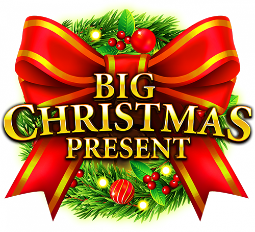 Big Christmas Present Slot Logo King Casino