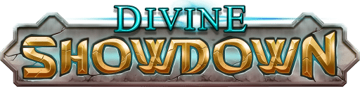 Divine Showdown Slot Logo King Casino