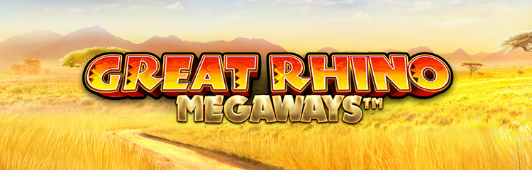 Great Rhino Megaways Slot Logo King Casino