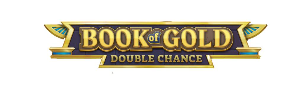 Book of Gold Double Chance Slot Logo King Casino