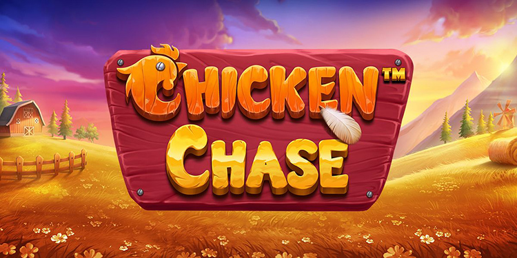 Chicken Chase Slot Logo King Casino