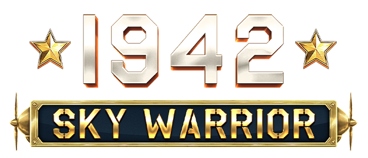 1942 Sky Warrior Slot Logo King Casino