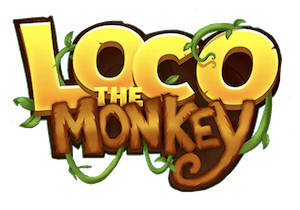 Loco the Monkey Slot Logo King Casino