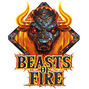 Beasts of Fire Slot Logo King Casino