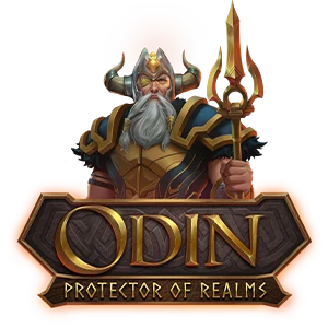 Odin Protector of Realms Slot Logo King Casino
