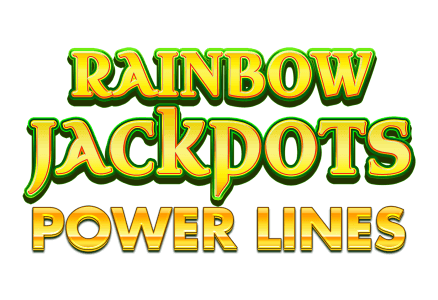 Rainbow Jackpots Power Lines Slot Logo King Casino
