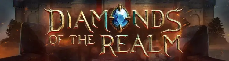 Diamonds of the Realm Slot Logo King Casino
