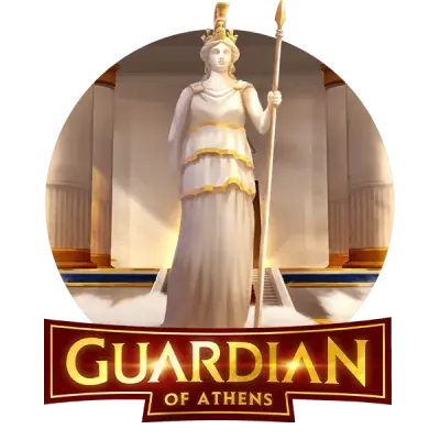 Guardian of Athens Slot Logo King Casino