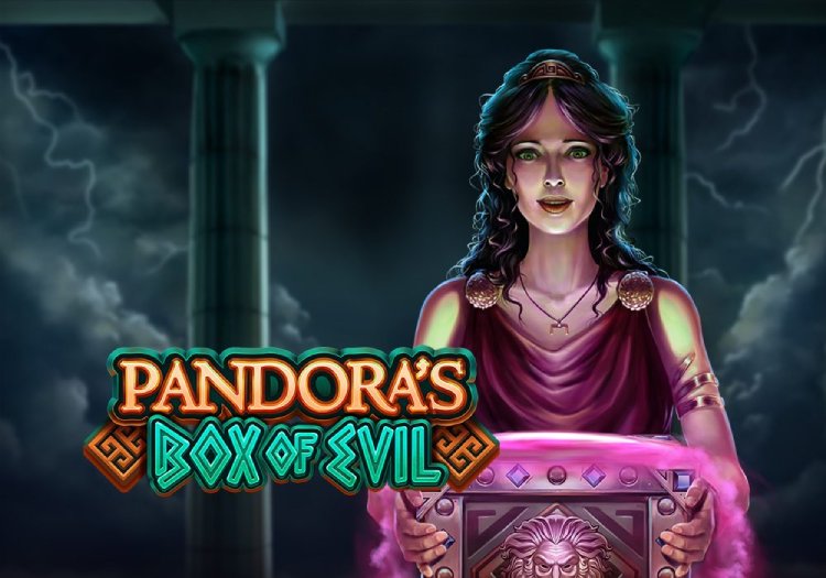 Pandora's Box of Evil Slot Logo King Casino
