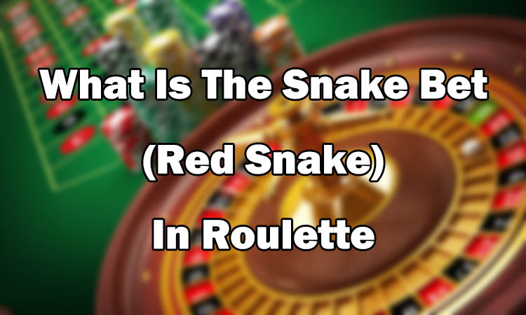 What Is The Snake Bet (Red Snake) In Roulette