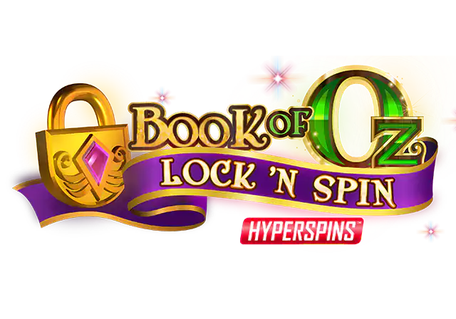 Book of Oz Lock N Spin Slot Logo King Casino