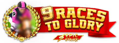 9 Races to Glory Slot Logo King Casino