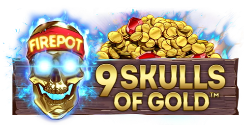 9 Skulls of Gold Slot Logo King Casino