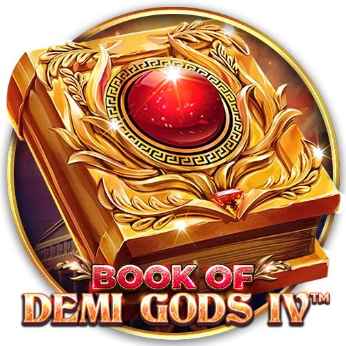 Book of Demi Gods Slot Logo King Casino