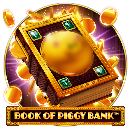 Book of Piggy Bank Slot Logo King Casino