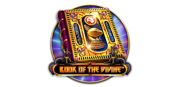 Book of the Divine Slot Logo King Casino