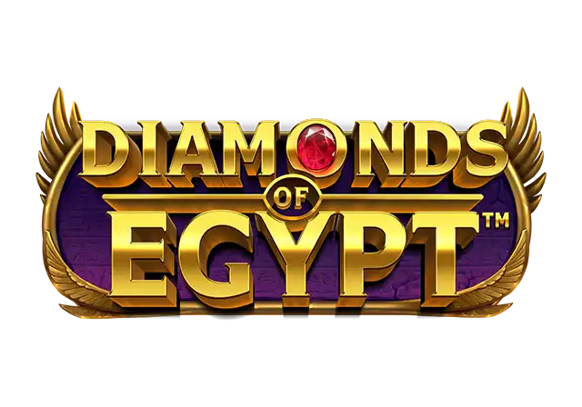 Diamonds of Egypt Slot Logo King Casino
