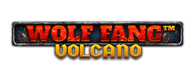 Wolf Fang Volcano Slot Logo