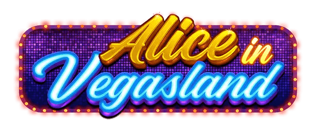 Alice in Vegasland Slot Logo King Casino