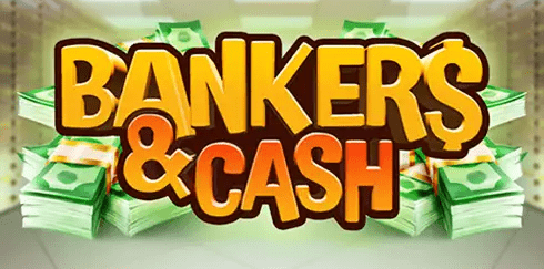 Bankers and Cash Slot Logo King Casino