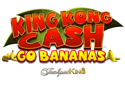 King Kong Cash Go Bananas Jackpot King Slot Logo King Casino