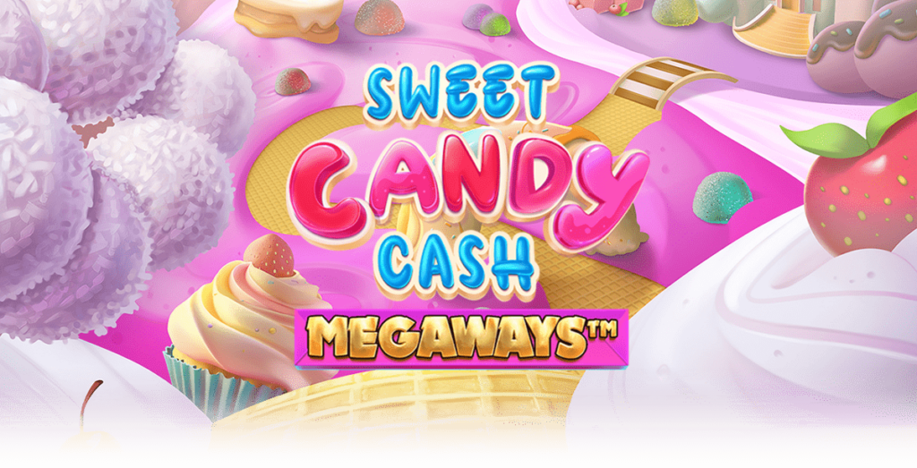 Sweet Candy Cash Megaways Slot Logo King Casino