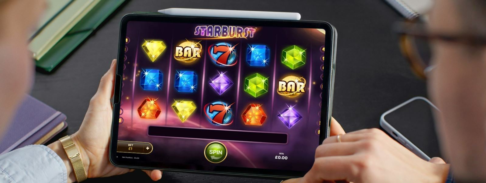 Starburst Slot Tablet
